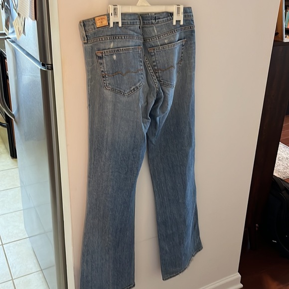 Red Engine distressed wide leg jeans - Picture 4 of 13